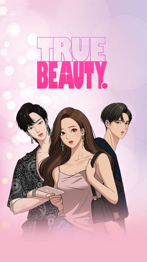 True Beauty Comic, True Beauty Book, True Beauty Webtoon, Moon Ga Young, Cute Romance, Kdrama Funny, Signature Ideas, Webtoon Comics, Fantasy Novels