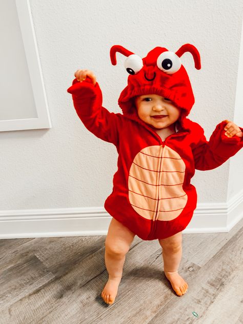 Baby Lobster Costume, Crab Costume, Lobster Costume, Old Halloween Costumes, Infant Halloween, Baby Halloween Costume, Twin Halloween, Twin Halloween Costumes