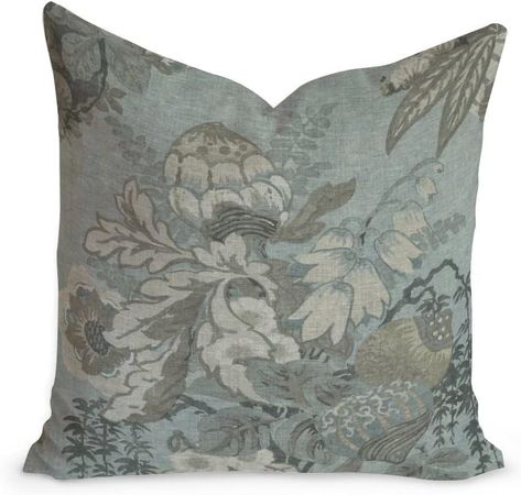 Amazon.com: ArogGeld Pagoda Garden Imperial Cushion Cover Asian Green Chinoiserie Pillow Cover Home Decorative Double Side Farmhouse Toss Pillow Daily Family Accent for Sofa Couch Bedroom Birthday Gift 18inch : Everything Else Chinoiserie Pillow Covers, Blush Cushions, Green Chinoiserie, Chinoiserie Pillow, Thibaut Fabric, Bedroom Birthday, Couch Bedroom, Green Pillow Covers, Blue Cushion Covers