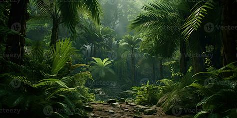 AI Generated. AI Generative. Wild tropical jungle forest park tree landscape. Adventure travel risky explore trip background landscape. Graphic Art Trip Background, Landscape Graphic, Background Landscape, Jungle Forest, Tree Landscape, Forest Park, Explore Travel, Landscape Trees, Adventure Travel