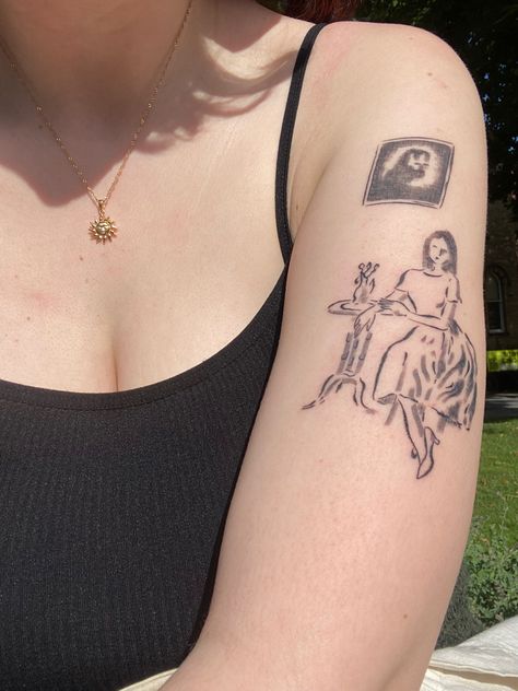 The Sundays Tattoo, Vintage Gothic Tattoo, Preachers Daughter Tattoo, John Waters Tattoo, Big Thief Tattoo, Laundry Tattoo, Southern Gothic Tattoo Ideas, Mary Shelley Tattoo, Ethel Cain Inspired Tattoos