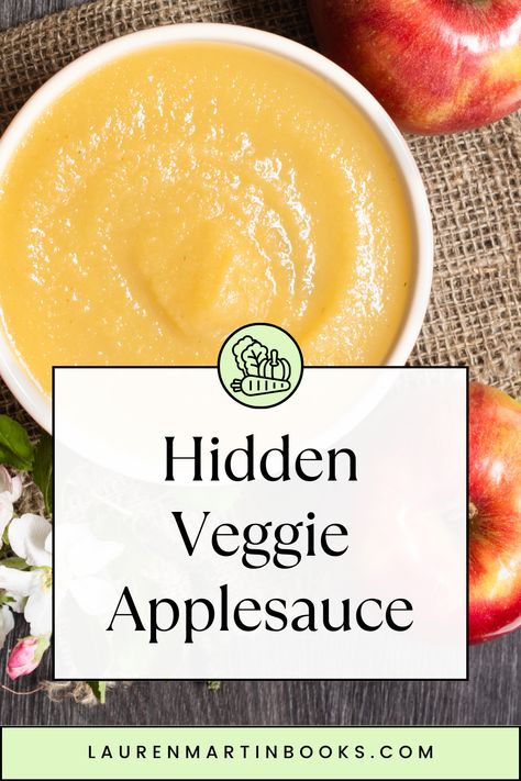 Make healthy hidden veggie apple sauce or homemade fruit and veggie pouches for kid-friendly hidden veggie healthy snacks, meals or desserts. Hidden Veggie Applesauce, Ways To Hide Veggies In Food For Kids, Toddler Smoothie Recipes Hidden Veggies, Hiding Veggies In Food For Kids, Hide Veggies In Food For Kids, Veggie Applesauce, Toddler Food Pouch Recipes, Hidden Veggies For Kids, Toddler Smoothie Recipes