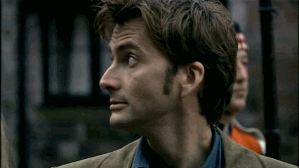 David Tennant GIF David Tennant Gif, Rose And The Doctor, Reaction Gif, Catherine Tate, Alex Kingston, Rory Williams, Donna Noble, Christopher Eccleston, Billie Piper