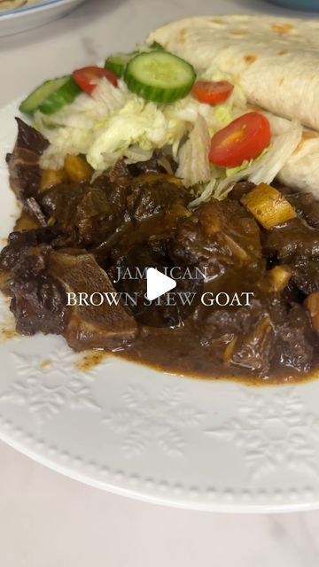 Jerk Tavern on Instagram: "Jamaican Brown Stew Goat is not the most traditional way of cooking goat meat in the Jamaican culture, we normally curry our goat meat. But recently, brown stew goat has made its mark in Jamaican cuisine. So, my husband and I decided to try it. We were amazed! Jamaican Brown Stew Goat is a culinary masterpiece. You can enjoy Jamaican Brown Stew Goat at a family gathering, a Sunday dinner, or a celebration. It is sure to impress your family and friends.

Comment RECIPE For FULL Recipe and EXACT Measurements 

INGREDIENTS 
🐐Goat Meat 
🐐Spices
🐐Jerk Seasoning
🐐Mushroom Soy Sauce
🐐Browning
🐐Green Seasoning
🐐 Pimento Berries
🐐Water 
🐐Scotch Bonnet Pepper
🐐Ram It Up
🐐Ketchup
🐐Sugar
🐐Aromatics 

Wisdom

”In You, O Lord, I put my trust; Let me never be asham Stew Goat Meat Recipe, Curry Goat Jamaican Recipe Slow Cooker, Curry Goat Jamaican Recipe, Caribbean Goat Curry, Authentic Jamaican Curry Goat, Jamaica Brown Stew Chicken, Curry Goat, Brunswick Stew, Goat Recipes