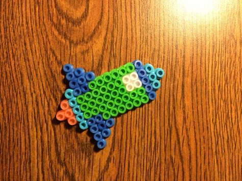 Rocket Rocket Perler Beads, Perler Bead Creations, Perler Projects, Perler Creations, Kandi Ideas, Bead Creations, Perler Crafts, Fuse Beads, Perler Bead Patterns