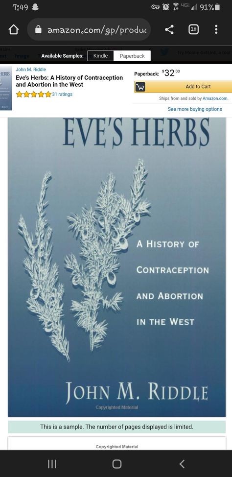 History of Contraception Medieval World, Birth Control, Kindle App, Riddles, Amazon Books, Book 1, Book Club Books, Herbs, History