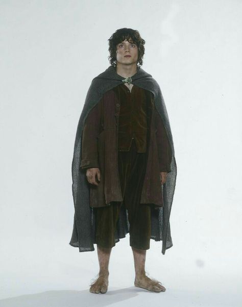 Frodo Baggins portrayed by Elijah Wood Dominic Monaghan, Brad Dourif, Sean Astin, Lotr Trilogy, Billy Boyd, Sir Ian Mckellen, Lotr Costume, Lord Of The Rings Tattoo, Lotr Cast