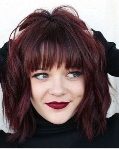 Short Fringe Hairstyles, Short Hairstyles With Fringe, Trend Pony, Hairstyles With Fringe, Red Hair With Bangs, Short Hair Fringe, Short Red Hair, Ash Hair, Bob Hairstyles With Bangs