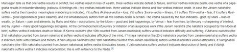 More than one Vedha of Panch Shalaks and/or sensitive points in SarvatoBhadra Chakra causes various issues in life of native, while only a single Vedhan does not cause much effect. Image is screenshot from Wiki. Sarvatobhadra Chakra, Chakra, Feelings