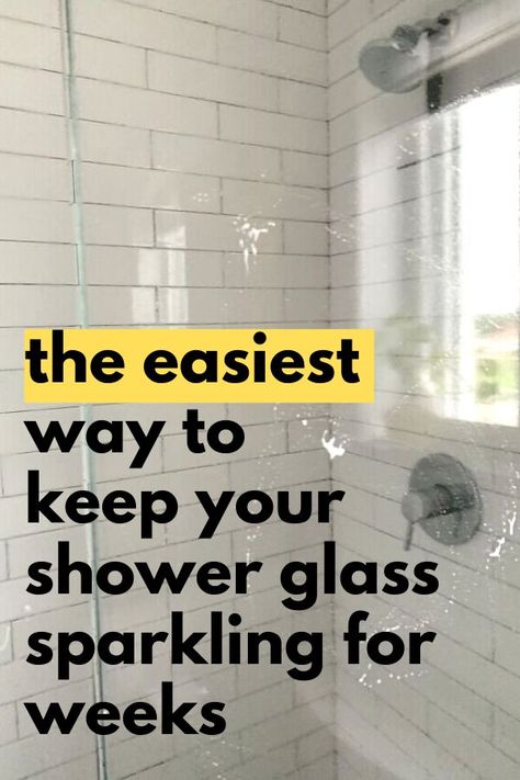 Exterior Sliding Glass Doors, Shower Cleaning Hacks, Clean Shower Doors, Shower Glass, Easy Cleaning Hacks, Bathroom Cleaning Hacks, Japanese Zen, Hard Water Stains, Clean Tile