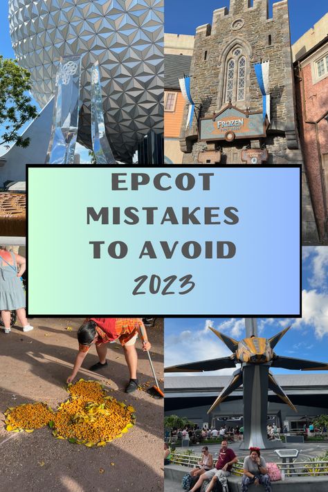 Epcot Tips, 2024 Planning, Disney Hacks, Epcot Rides, Universal Studios Orlando Trip, Disney Universal Studios, Epcot Theme Park, Orlando Trip, Disney 2023