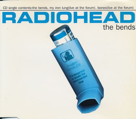 Radiohead: The Bends (The Bends / My Iron Lung... My Iron Lung, Radiohead Poster, Radiohead The Bends, Iron Lung, The Bends, Ok Computer, Poster Book, The Jam Band, Black Keys