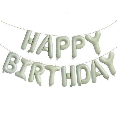 PRICES MAY VARY. You Will Get: 16inch 'HAPPY BIRTHDAY' foil letter balloons, 13 pieces independent letters balloon which can combine with “ HAPPY BIRTHDAY”.Each set of happy birthday balloons comes with a straw to help you inflate each letter and a long ribbon (random color). Premium Quality Foil Balloon: Our premium quality balloons are crafted with a durable, ultra-shiny aluminum foil that maintains form without leaking or losing air, strong and auto-seal. Easy Use: The foil letter balloons ar Curtains Ceiling, Girls Birthday Decorations, Reusable Balloons, Foil Letter Balloons, Happy Birthday Balloon Banner, Happy Birthday Lettering, Girl Birthday Decorations, Birthday Letters, Balloon Banner