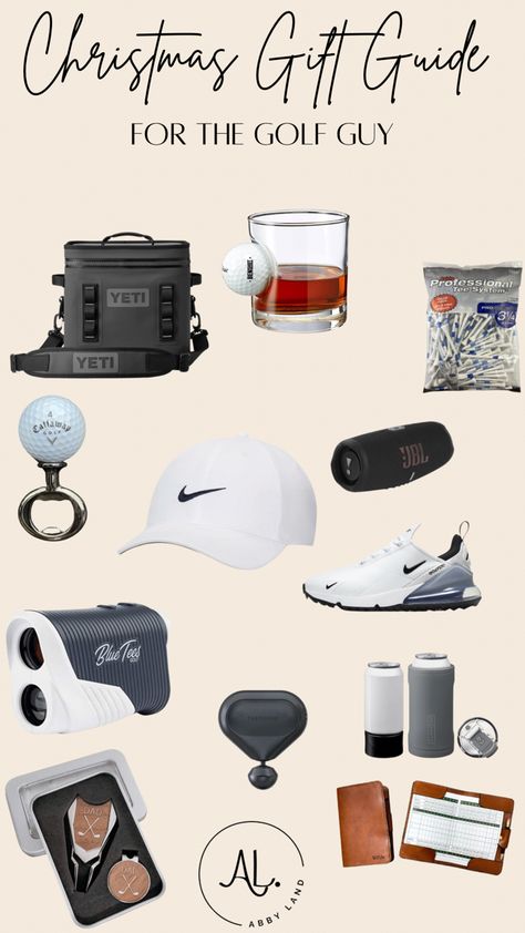 Gift Ideas For Golfers, Golfing Gifts For Men, Gift For Golfers Men, Golf Presents For Men, Golf Boyfriend Gifts, Golf Basket Ideas For Men, Men’s Gifts, Golf Gifts For Boyfriend, Gifts For Golfers Men