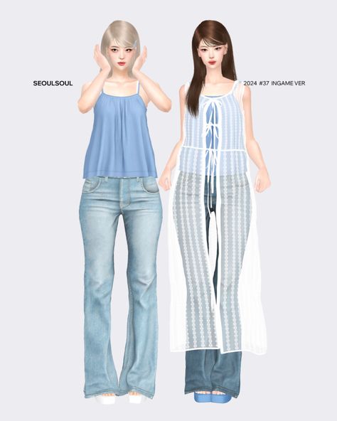 2024 #37,38 Sims 4 Clothing Clutter Cc, Sims 4 Seoulsoul, Ts4 Clothes Cc Patreon, Sims 4 Clothes Set, Sims 4 Transparent, Sims 4 Dior Cc, Sims 4 Cc Sets Clothes, The Sims4 Cc Clothing, Sims 4 Cc Cute Clothes