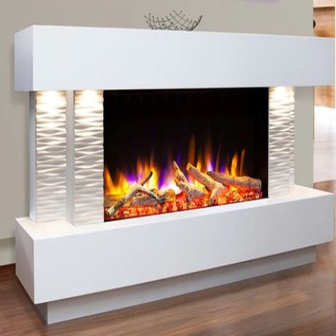 Products – LEDHomeDecors.com Realistic Fireplace, Basement Movie Room, Fireplace Dimensions, Fireplace Feature Wall, Electric Fireplace Mantle, Recessed Electric Fireplace, Bed Color, Dining Room Fireplace, Wall Mount Electric Fireplace