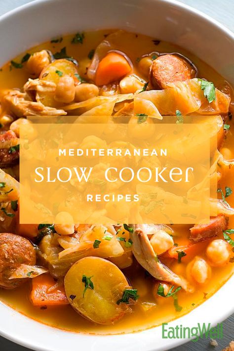 Mediterrean Diet Crockpot Recipes, Mediteranean Diet Crockpot, Meditterean Crockpot Recipes, Slow Cooker Mediterranean Stew, Mediterranean Crockpot Soup, Medditeranean Crockpot Recipes, Mediterranean Diet Recipes Slow Cooker, Mediterranean Soups Slow Cooker, Mediteranian Crockpot Recipes