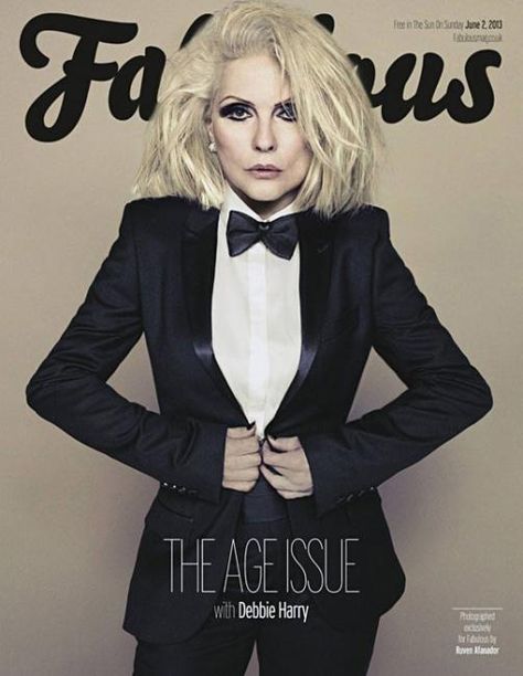 Coverjunkie | Fabulous (UK) - Coverjunkie Debra Harry, Debby Harry, Deborah Harry Blondie, Rock & Roll, Hair Evolution, Deborah Harry, 2023 Hair, Blondie Debbie Harry, Women Ties