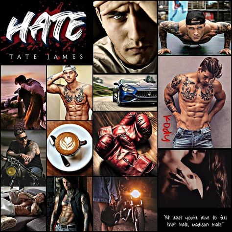 Kody (Kodiak Jones)- Madison Kate Madison Kate Series, Tate James, Madison Kate, Heart Throb, Dark Romance Books, Books For Boys, Play Book, Book Boyfriends, Book Images