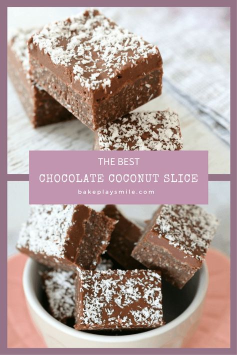 15 Cake Stall Recipes - Create Bake Make Slice Dessert, Chocolate Coconut Slice, Cake Stall, Coconut Slice, Chocolate Slice, Slice Recipe, Slices Recipes, Puppy Chow, Chex Mix