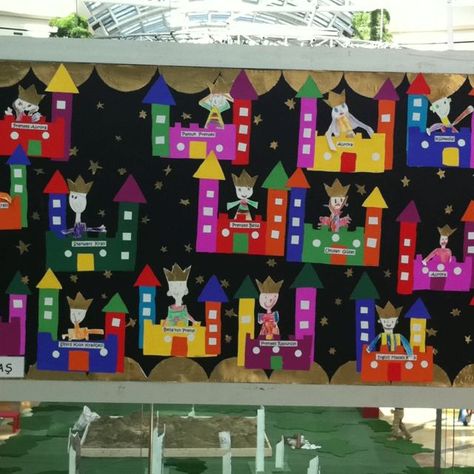 Fairy Tale Bulletin Board, Castle Activities, Castles Topic, Fairy Tales Preschool, Castle Crafts, Fairy Tale Activities, Fairy Tales Unit, Fairy Tale Crafts, Activities Kindergarten