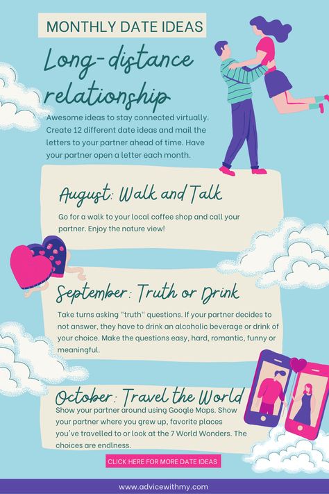 Long distance relationship date ideas for August, September and October. Picture of a couple, mobile phone with a couple and hearts. How To Make Long Distance Work, Long Distance Relationship Challenge, Date Ideas For Long Distance Couples, Long Distance Relationship Aesthetic, Relationship Date Ideas, Ldr Ideas, Long Distance Relationship Activities, Long Distance Relationship Couples, Long Distance Relationship Advice