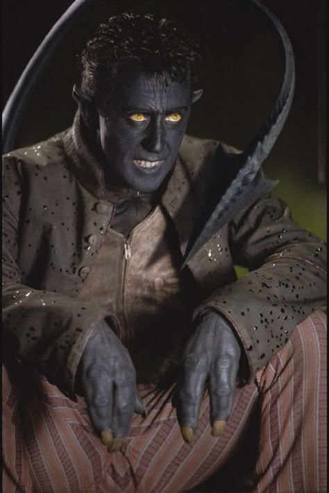 Nightcrawler X-Men...Villain Alan Cummings, Nightcrawler Xmen, Xmen Movie, Deadpool Y Spiderman, Night Crawler, Blue Elf, Kurt Wagner, Giant Bomb, X Men Evolution