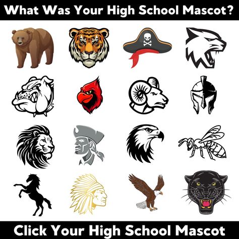 School Mascot Ideas, High School Mascots, How High Are You, School Mascot, Yearbook, Leadership, High School