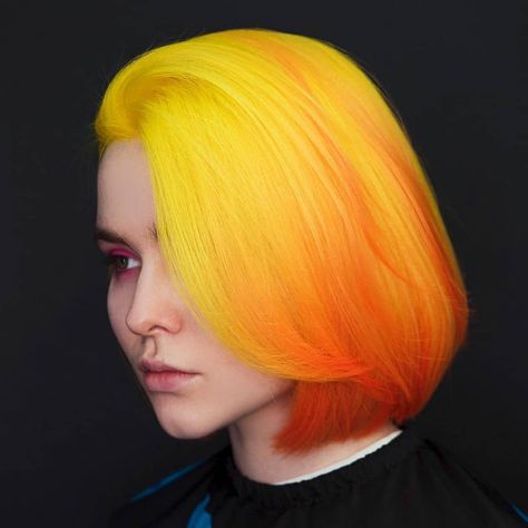 Most Vibrant  Long Lasting on Instagram: “Credit to @snegga_official : ▪️ ⠀ ▪️ and of course, a combination of colors from light to dark is a rarity ⠀ 😅 This is not suitable for…” Iroiro Hair Color, Hair Rainbow, Extreme Hair, Bright Hair, Rainbow Hair, Hair Envy, Color Hair, Rarity, Of Course