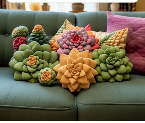 Boxed Flowers, Flower Pillows, Succulent Pillow, Flower Pillow, Diy Baby, Beautiful Embroidery, Flower Pot, Diy Baby Stuff, Baby Stuff