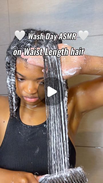 Brittany Rose on Instagram: "These are so relaxing to watch😍 You guys have been loving them so I guess we will do one very wash day!!! #naturalhair #washday #asmr #type4hair #naturalhairgrowth #naturalhairgoals #relaxing #satisfying" Brittany Rose Hair, Brittany Rose, Waist Length Hair, Type 4 Hair, Wash Day, Wash And Go, Black Hair Care, Rose Hair, Natural Hair Growth