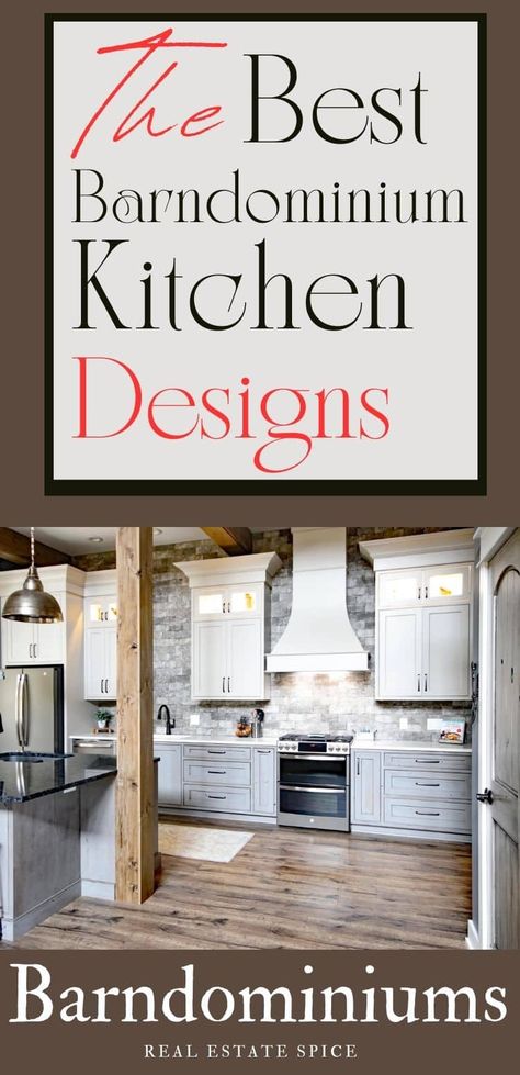 Kitchens In Barndominium, High End Barndominium, Barndominium Kitchen Design, Barndo Kitchen Layout, Bardominum Kitchen Ideas, Barndominium Kitchens Ideas, Barndominium Kitchen Ideas Layout, Barndominium Kitchen Ideas Farmhouse, Barndominium Kitchen Cabinets