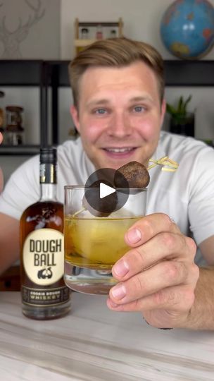 40K views · 1.3K reactions | Cookie Dough Old Fashioned! Dough Ball Whiskey #doughballpartner | Timthetankofficial | Timthetankofficial · Original audio Dough Ball Whiskey Drinks, Cookie Dough Whiskey Drinks, Cookie Dough Whiskey, Whiskey Drinks, Dough Balls, Alcohol Drink Recipes, Drink Recipes, Cookie Dough, Old Fashioned