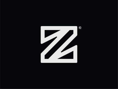 WW026 - Letter Z Logo by Connor Fowler Letter Z Logo Design, Z Logo Design, Letter Z Logo, Clothing Logo Design, Geometric Logo Design, 10 Logo, Logo Design Process, Farm Logo, Monogram Logo Design