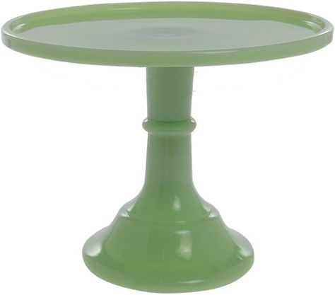 Mosser Glass Jade 10 Inch Cake Plate Kitchen Island Decorating Ideas, Chandelier Cake, 10 Inch Cake, Jade Green Color, Dessert Items, Footed Cake Plate, Cake Pedestal, Green Cake, Vintage Cake Stands