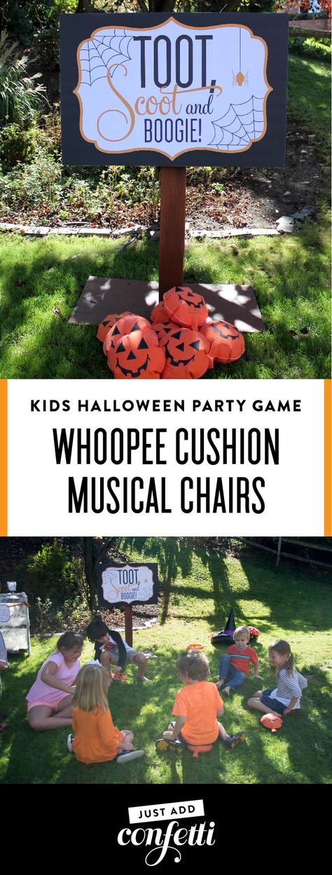 Kids Halloween Party Ideas Activities, Halloween Game For School Party, Classroom Halloween Games School Parties, Kid Halloween Games, 3rd Grade Halloween Party, Halloween Group Games, Outdoor Halloween Games, School Halloween Party Games, Halloween Musical Chairs