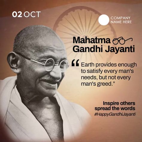 Gandhi Jayanti Post Template Gandhi Jayanti Post, Mahatma Gandhi Jayanti, Linkedin Background Image, Mahatma Gandhi Quotes, Happy Gandhi Jayanti, Gandhi Jayanti, Kindle Book Cover, Campaign Posters, Blog Header