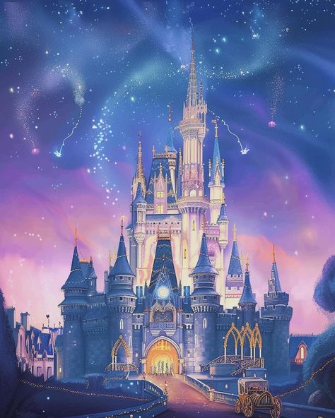 Disney Castle Wallpaper, Princes Aurora, Disney Castle Drawing, Disney Princess Background, Castle Wallpaper, Disney Castles, Disney Princess Castle, Castle Drawing, Castle Background