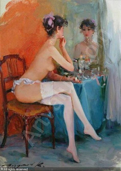 Konstantin Razumov, Female Art Painting, Feminine Art, Beautiful Dark Art, Art Academy, Russian Artists, European Art, 영감을 주는 캐릭터, Woman Painting