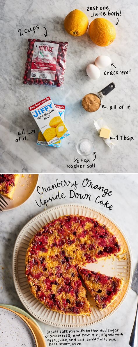 Jiffy Mix Recipes, Jiffy Recipes, Jiffy Cornbread Recipes, Jiffy Corn Muffins, Cranberry Orange Cake, Bacon Muffins, Jiffy Mix, Spoon Bread, Jiffy Corn Muffin Mix