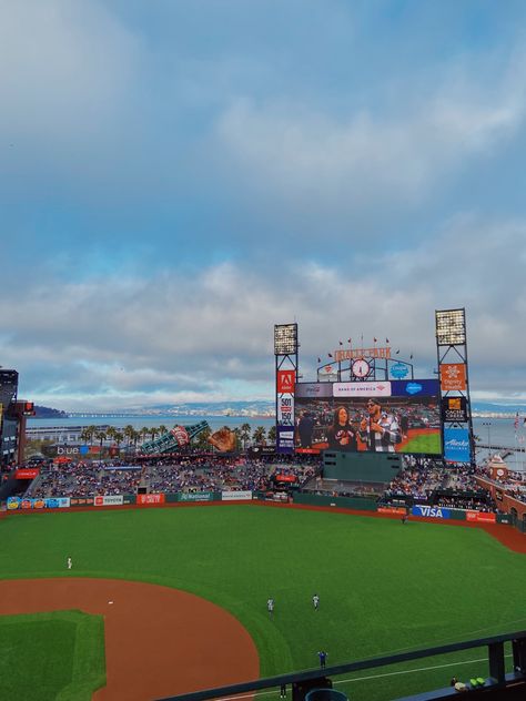 Oracle Park San Francisco, Oracle Park, Park Aesthetic, Tech Aesthetic, Aesthetic Travel, Forever Yours, Childhood Friends, Lovely Things, San Francisco