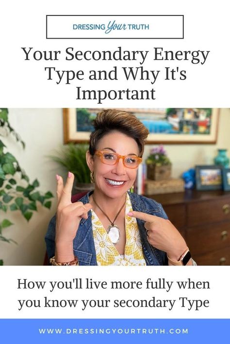 Why It’s Important to Know Your Secondary How you'll live more fully when you know your secondary Type. Carol Tuttle, Dressing Your Truth Type 1 Hair Dressing Your Truth, Carol Tuttle Energy Types, Dyt Type 4 Secondary 1, Carol Tuttle Type 1 Outfits, Type 3 Dressing Your Truth, Type 1 Dressing Your Truth, Type 2 Dressing Your Truth, Dressing Your Truth Type 2, Energy Profiling