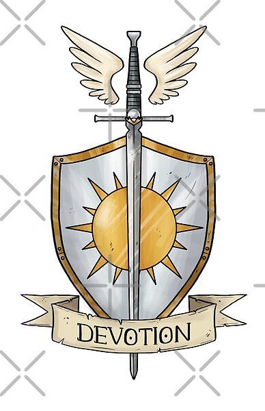 Paladin - Oath of Devotion by sheppard56 | Redbubble Oath Of Devotion Paladin, Devotion Paladin, Paladin Tattoo, Dnd Paladin, Kawaii Art, Art Boards, Top Artists, Science Poster, Stranger Things Fanart