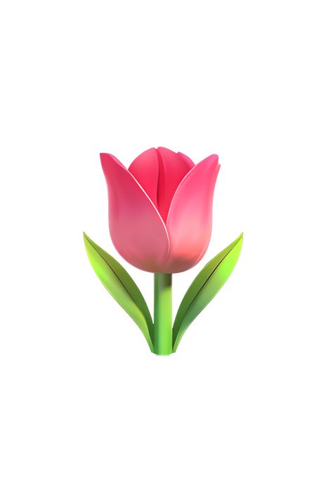 The emoji 🌷 depicts a pink tulip with a green stem and leaves. Tulip Png Aesthetic, Pink Iphone Emoji, Green Emoji Aesthetic, Flower Emoji Iphone, Ios Cute Emoji, New Iphone Emoji, Ios Emoji Iphone, Png Aesthetics, Iphone Emoji Png