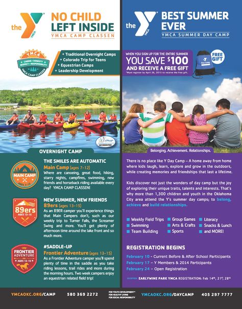 Make sure your child is signed up for YMCA Summer Day Camp and YMCA CAMP CLASSEN!  #TheY #YMCA #CampClassen Ymca Summer Camp, Ymca Marketing, Skills Assessment, Annual Campaign, Summer Day Camp, Camp Camp, Retreat Center, Ministry Ideas, Winter Preschool