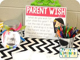 Parent wish jar at Open House/Parent Night! Open House Parent Gifts, Open House Kindergarten, Parent Open House, Open House Gifts, Open House Activities, Open House Gift, Open House Night, School Procedures, The First Time We Met