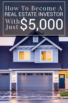 It's possible to get started investing in real estate with just $5,000. Here's how to get started as a real estate investor. Real Estate Investing Rental Property, Rental Property Investment, Real Estate Rentals, Buying Your First Home, Real Estate Investment, Flipping Houses, First Time Home Buyers, Real Estate Investor, Real Estate Tips