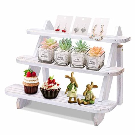 Table Display Stand, Cupcake Display Stand, Candle Plant, Wood Display Stand, Fair Display, Cupcake Stands, Earring Display Stands, Craft Fair Displays, Ring Display