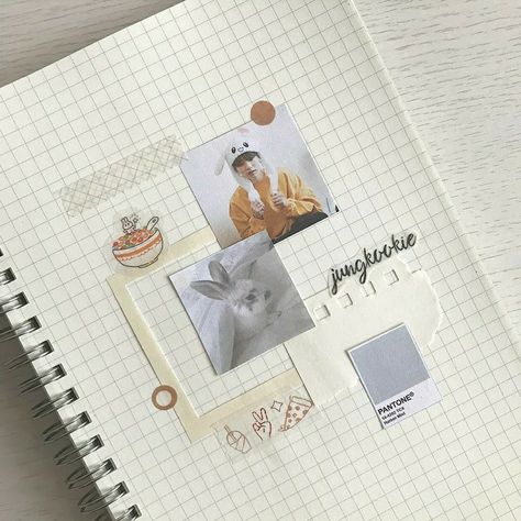 Aesthetic Simple Journal Ideas, Simple Bujo Spreads, Kpop Binder Cover Ideas, Binder Cover Ideas, Minimal Journal, Aesthetic Calligraphy, Minimalist Journal, Stain Glass Windows, Simple Journal