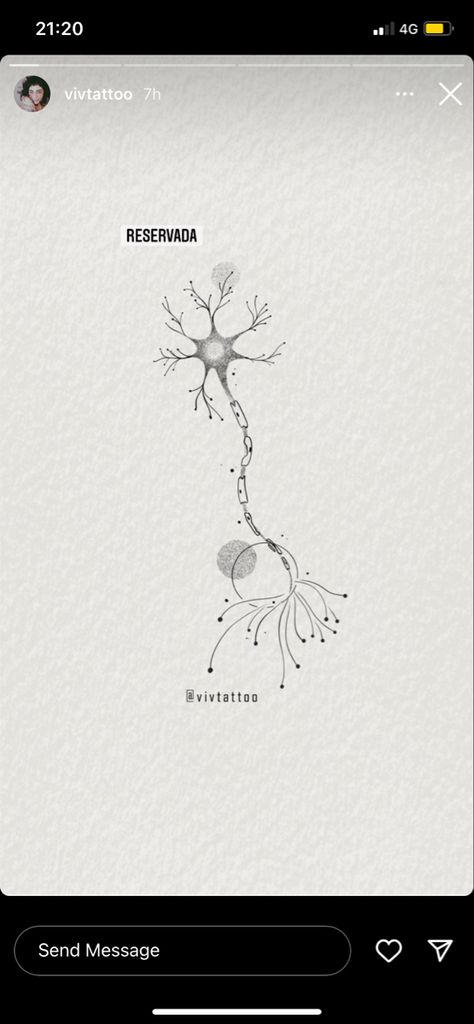 Science Aesthetic Tattoo, Kinesiology Tattoo Ideas, Spectrum Tattoo Design, Science Spine Tattoo, Ms Neuron Tattoo, Psychological Tattoos Ideas, Neuron Flower Tattoo, Psychologist Tattoo Minimalist, Vagus Nerve Tattoo